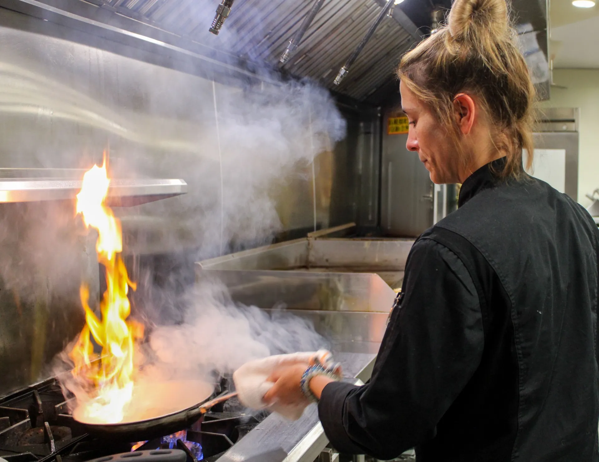 Executive Chef Kelly Gates turns up the heat!