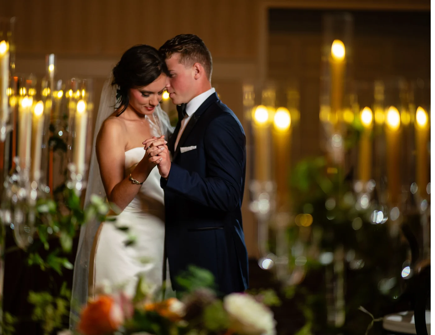 Bride & Groom Dance at Hotel Gettysburg